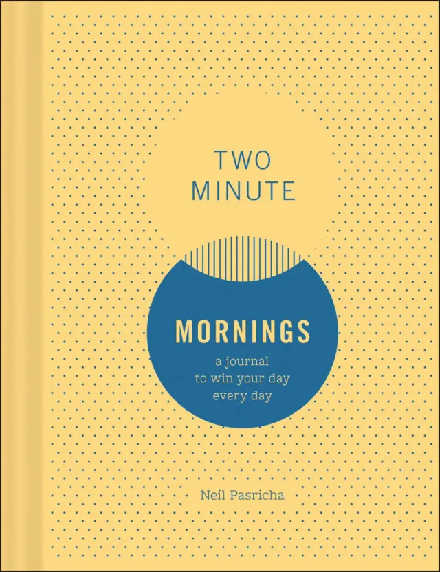 Chronicle Books Two Minute Mornings dagbok takknemlighet