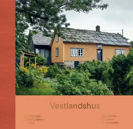 Bokia Vestlandshus innbundet bok pent brukt nynorsk