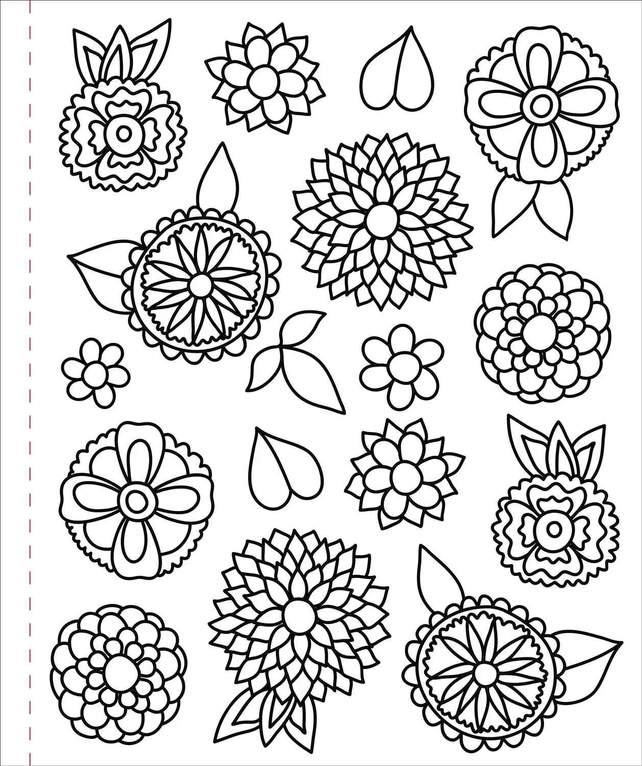 Peter Pauper Press Color Me Calm fargeleggingsbok stor skrift