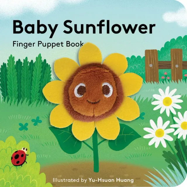 Chronicle Books Baby Sunflower fingerpuppetbok baby