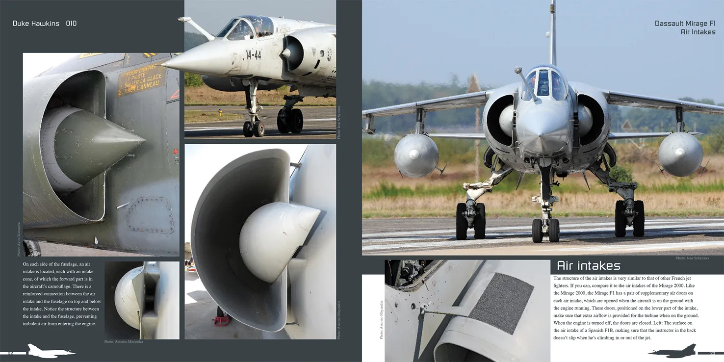 Duke Hawkins Mirage F1 bok 84 sider