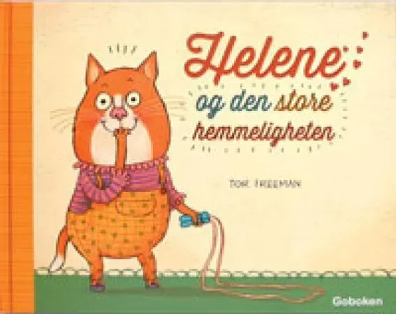 Bokia Helene og den store hemmeligheten billedbok innbundet brukt