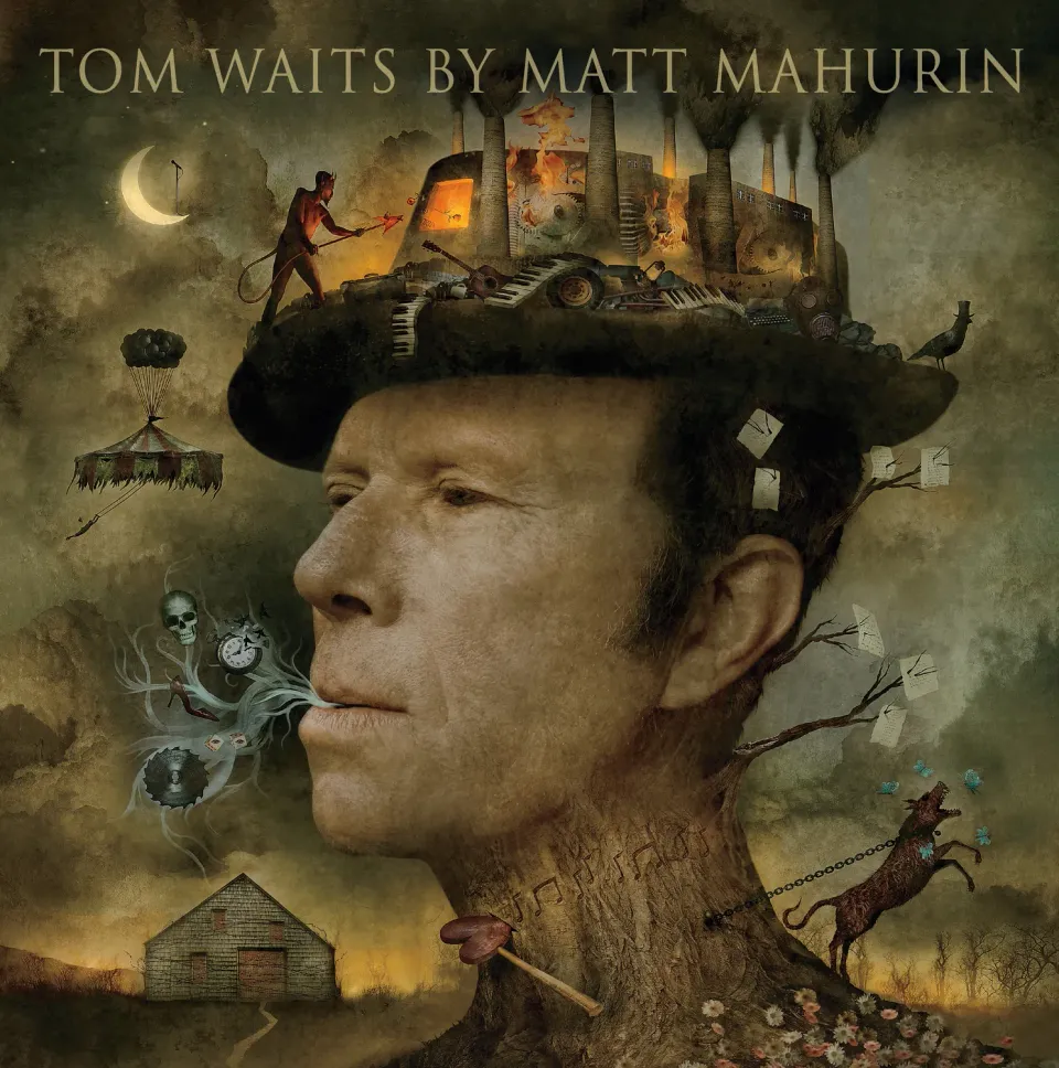 Abrams and Chronicle Tom Waits Portraits fotobok innbundet Mahurin