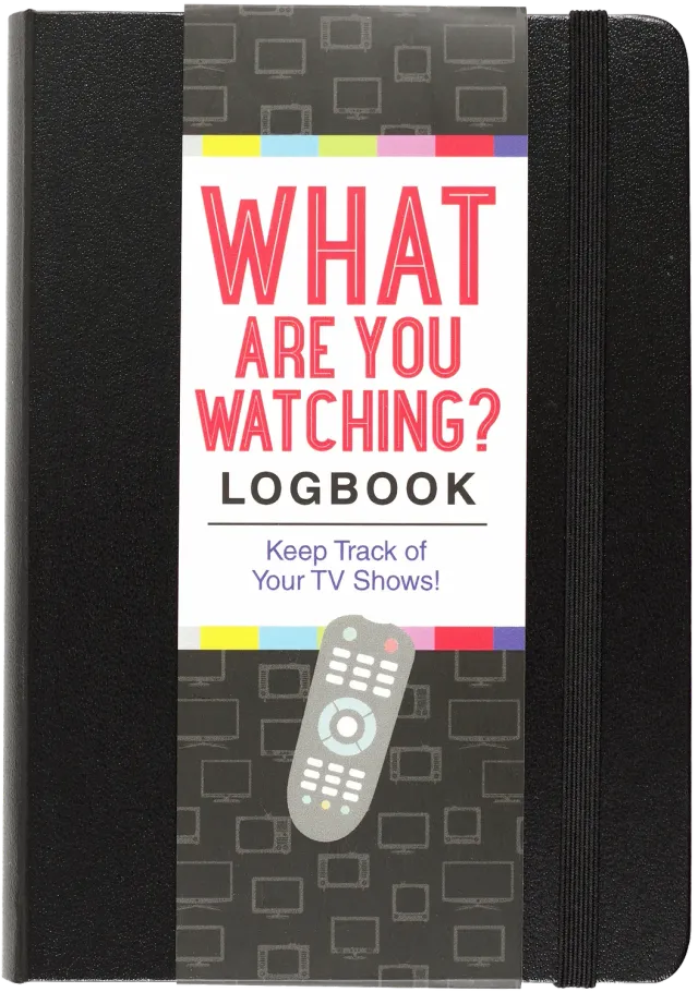 Peter Pauper Press What Are You Watching loggbok serier