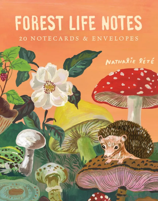 Chronicle Books Forest Life Notes notatkort 20 kort skogsdyr