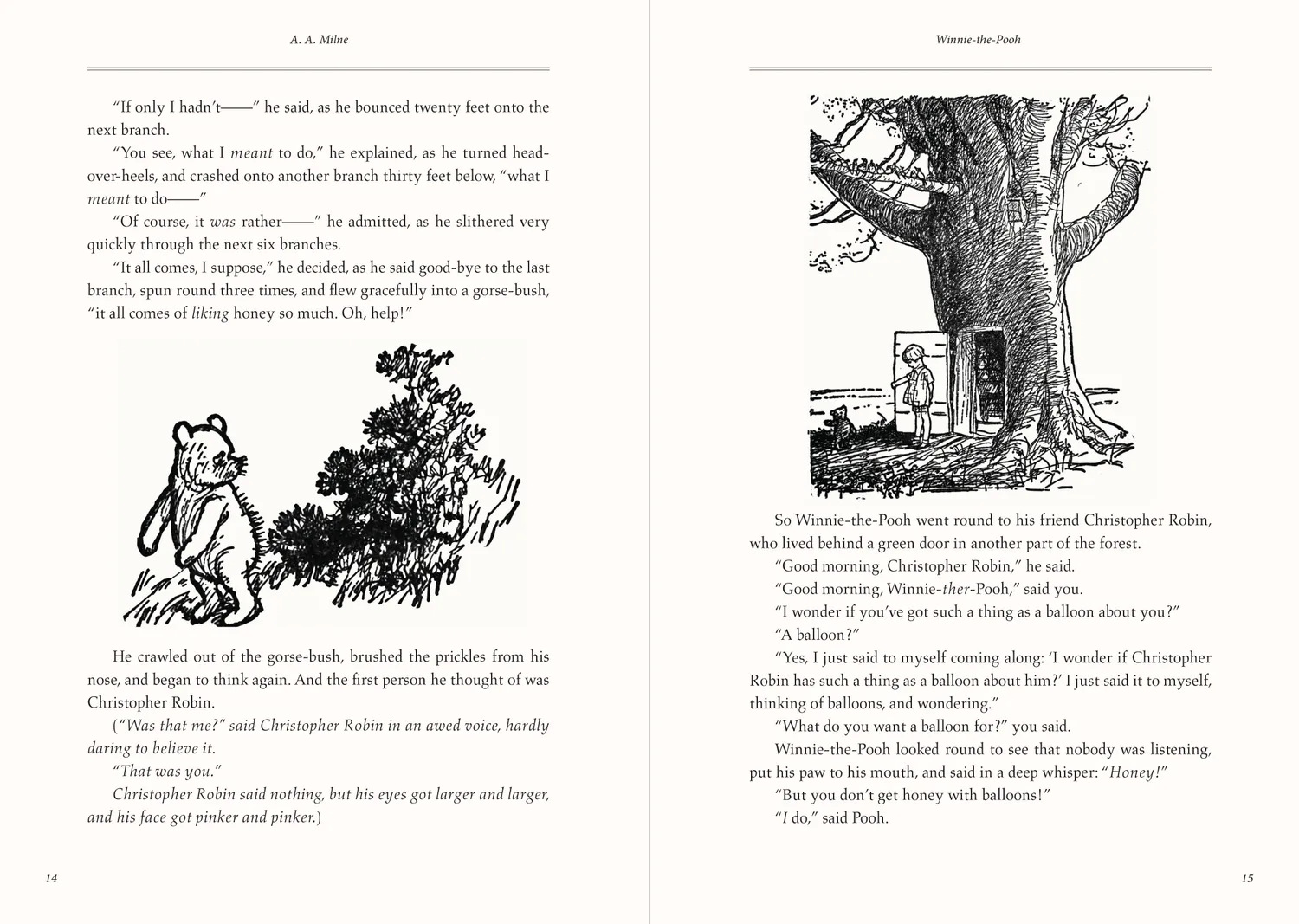 Peter Pauper Press Winnie-The-Pooh gavebok samleutgave