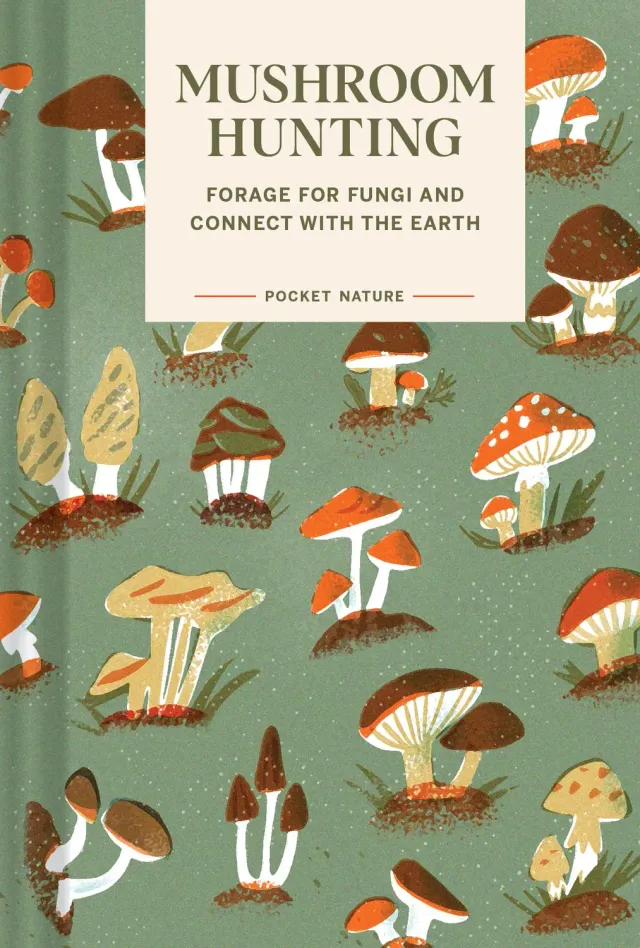 Abrams Pocket Nature Mushroom Hunting bok innbundet sopp