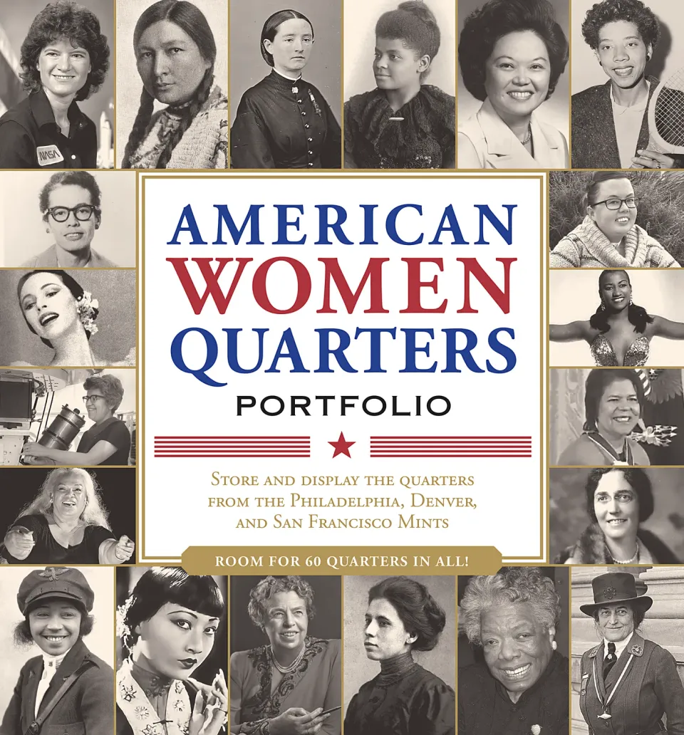 Peter Pauper Press American Women Quarters myntalbum 60