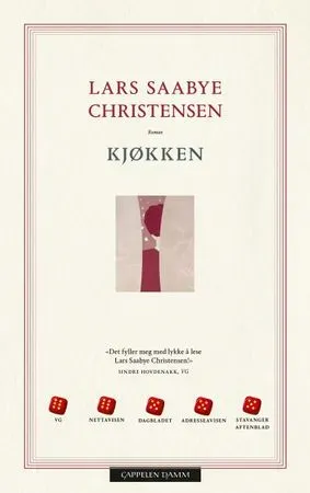 Bokia Kjøkken Lars Saabye Christensen innbundet bok akseptabel