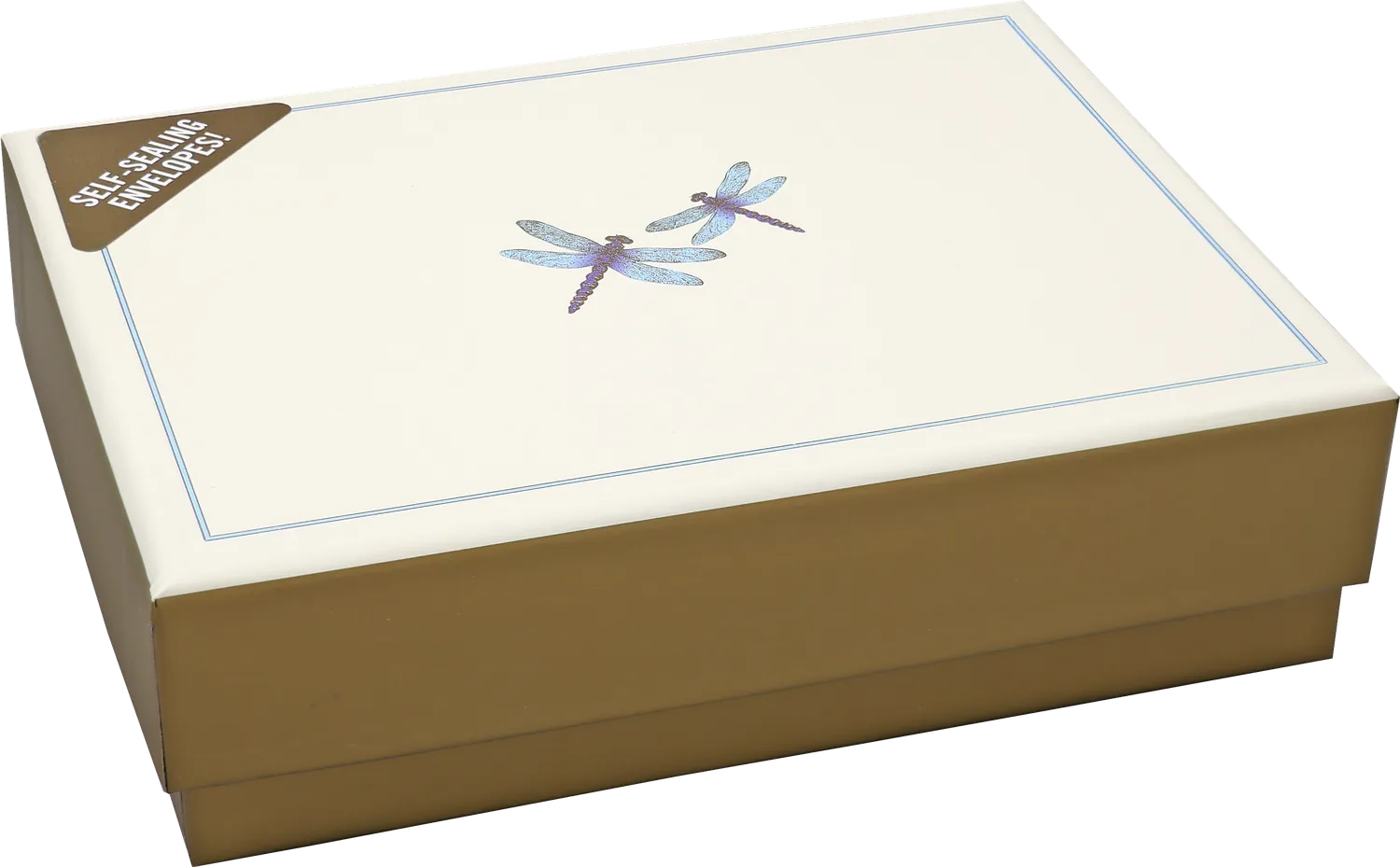 Peter Pauper Press Blue Dragonflies notatkort 14 stk