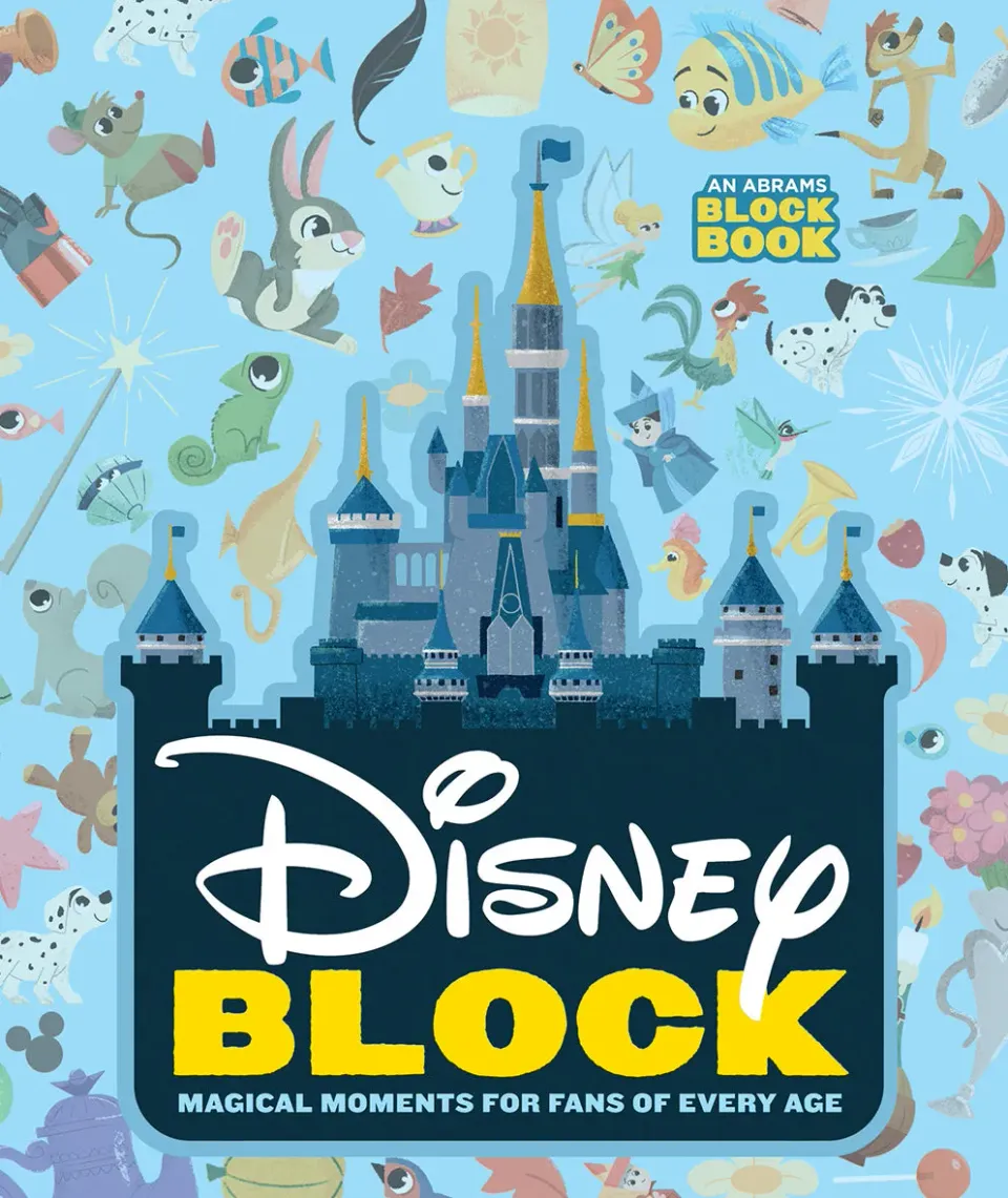 Disney Block Abrams Block Book pekebok innbundet magisk