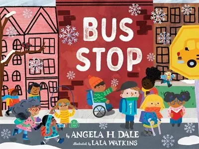 Cameron Kids Bus Stop bildebok innbundet vinter