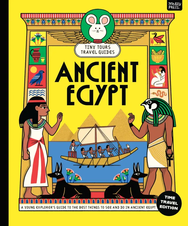 Abrams and Chronicle Tiny Tours Ancient Egypt reisebok pocket oldtid