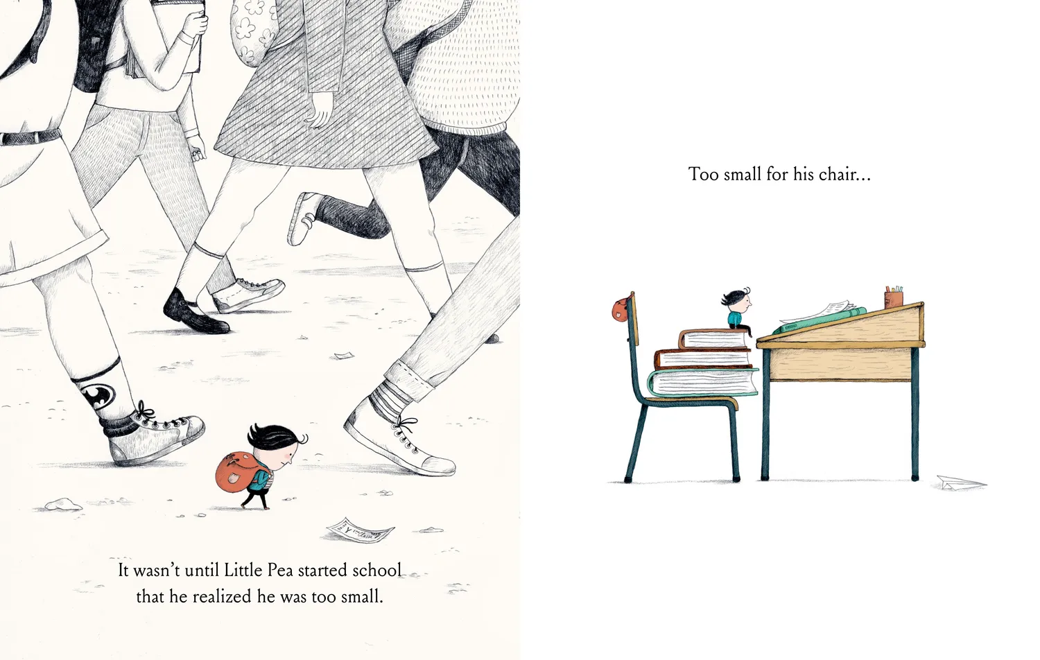 Abrams and Chronicle Little Pea bildebok innbundet 4-6 år