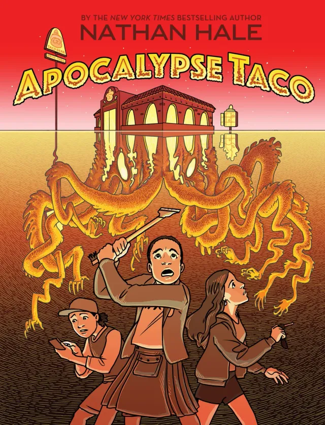 Amulet Books Apocalypse Taco grafisk roman innbundet 8-12 år