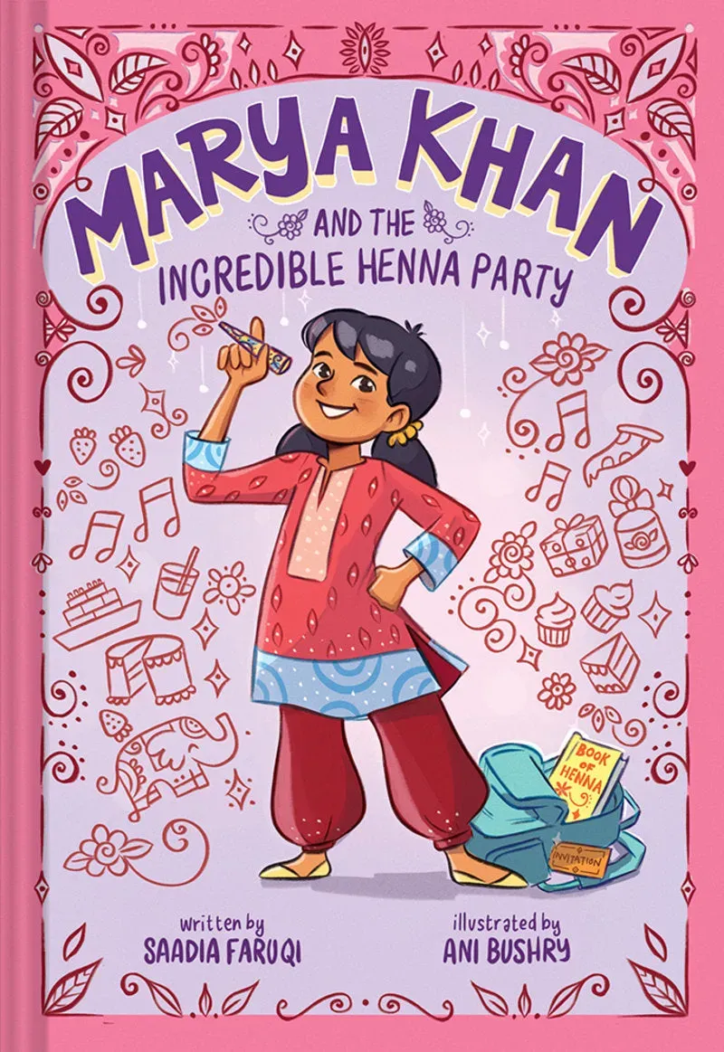 Marya Khan and the Incredible Henna Party pocket 6-9 år