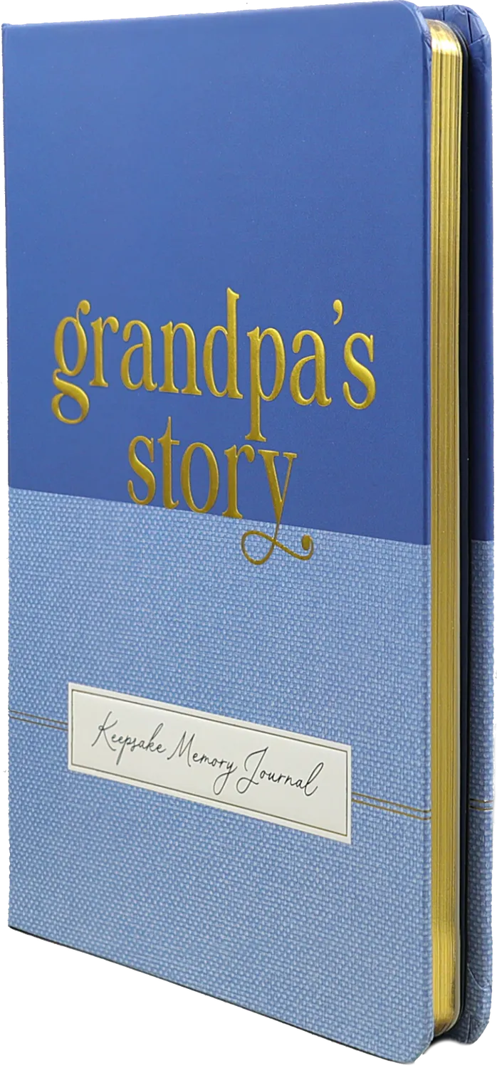 Peter Pauper Press Grandpa's Story dagbok guidet innbundet
