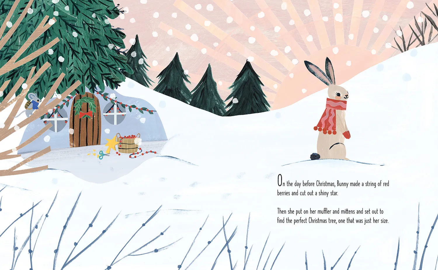 Abrams and Chronicle The Perfect Tree bildebok innbundet jul