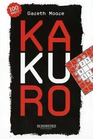 Gareth Moore Kakuro pocket pent brukt norsk