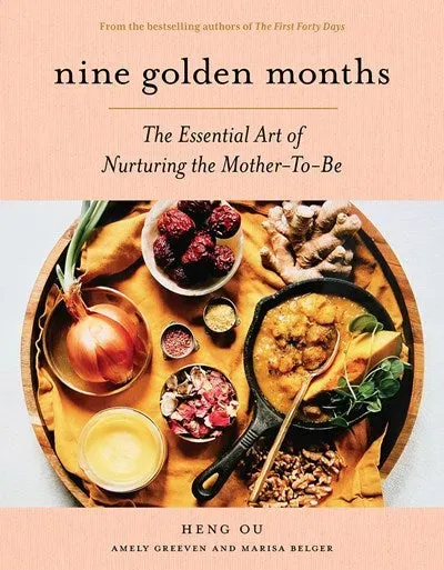Abrams and Chronicle Nine Golden Months innbundet gravidbok