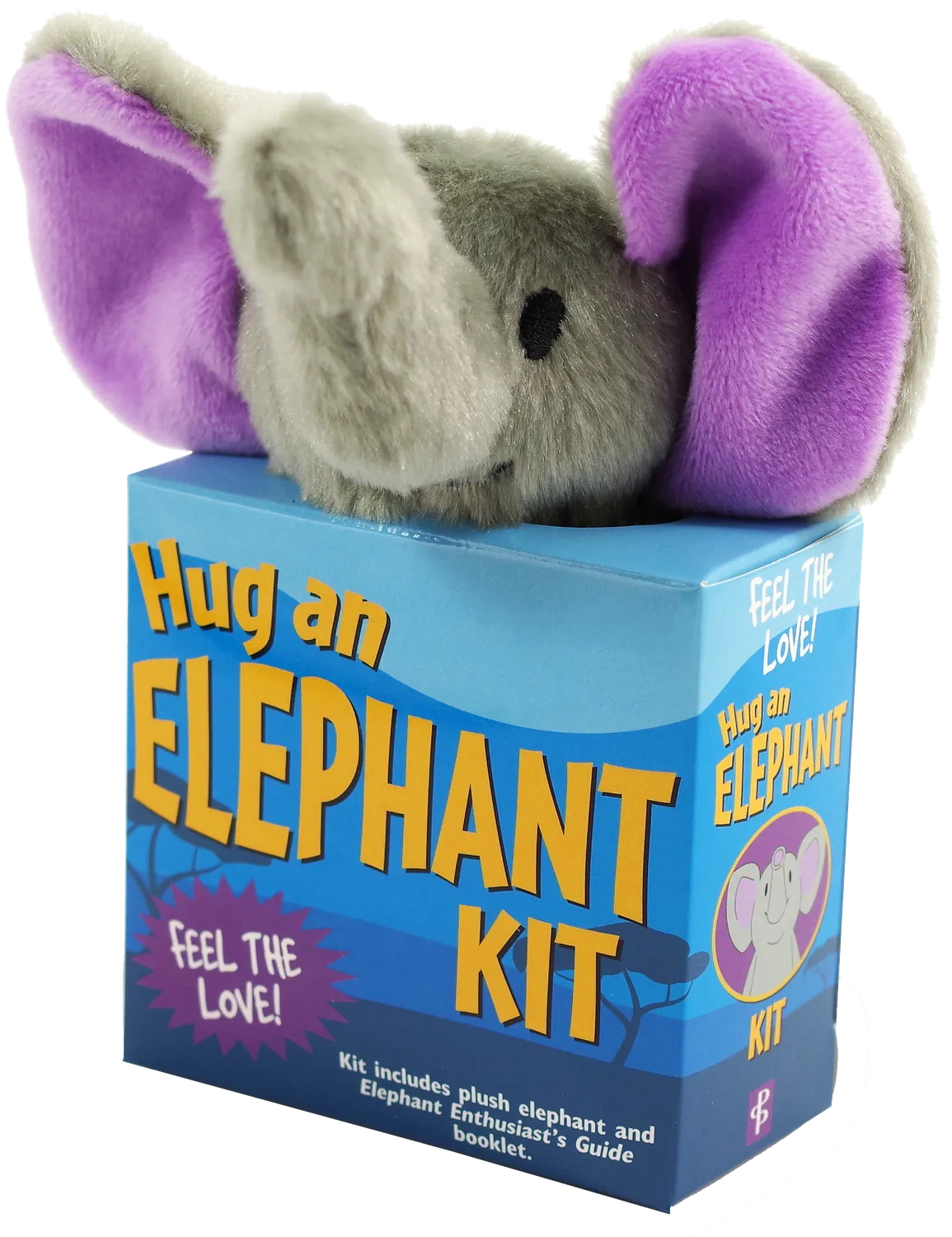 Peter Pauper Press Hug an Elephant Kit plysjsett gaveeske
