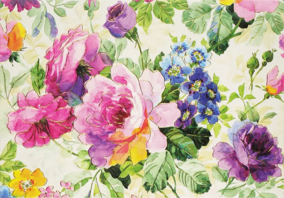 Peter Pauper Press Peony Garden notatkort 14 stk blomster