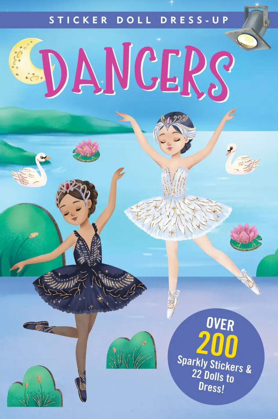Peter Pauper Press Dancers Sticker Doll klistremerkebok 200 stk folie