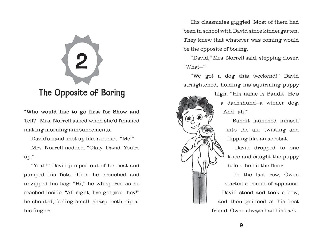 Abrams and Chronicle Class Critters David Dixon's Day as a Dachshund 2 pocket