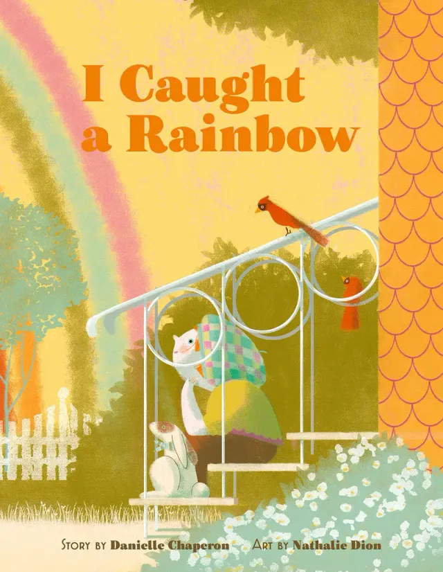 I Caught a Rainbow bildebok innbundet 4-8 år regnbue