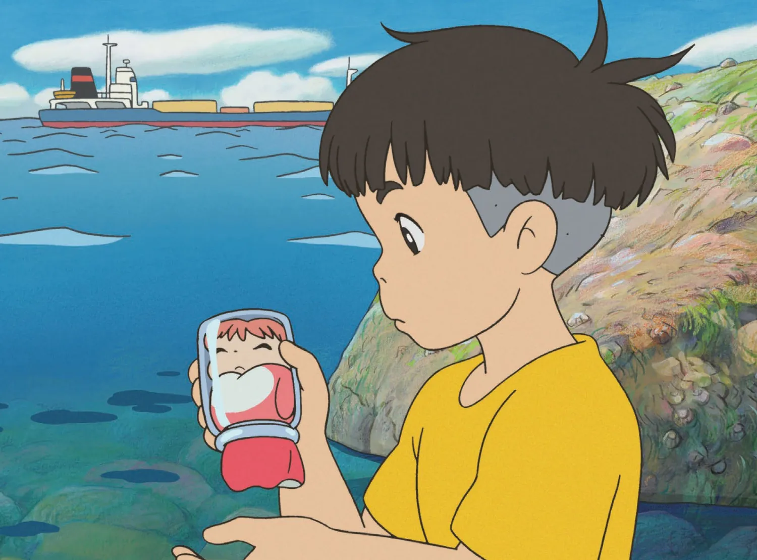 Studio Ghibli Ponyo postkortbok 30 postkort Miyazaki