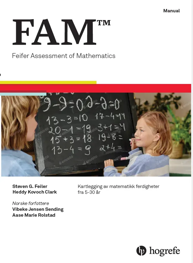 Hogrefe FAM forbruksmateriell kartleggingstest matematikk