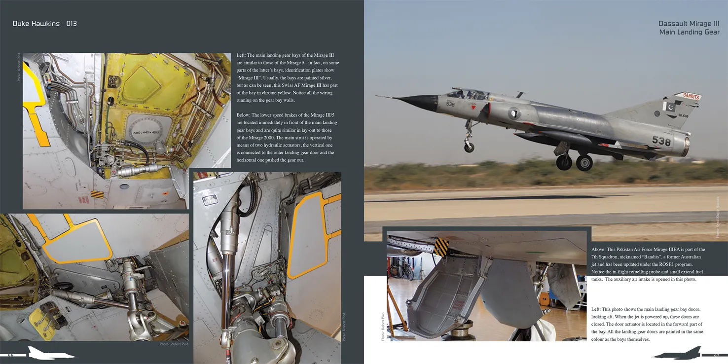 Duke Hawkins Dassault Mirage III/5/50 bok