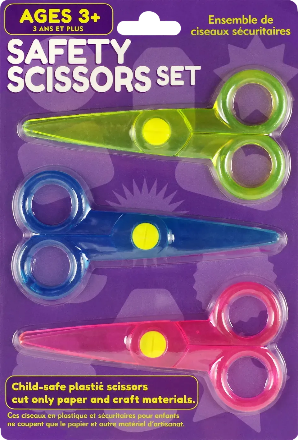 Peter Pauper Press Safety Scissors Set barnesaks 3-pak plast