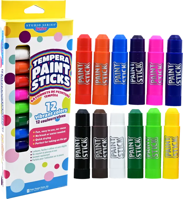 Peter Pauper Press Studio Series Junior temperastifter 12-pakning