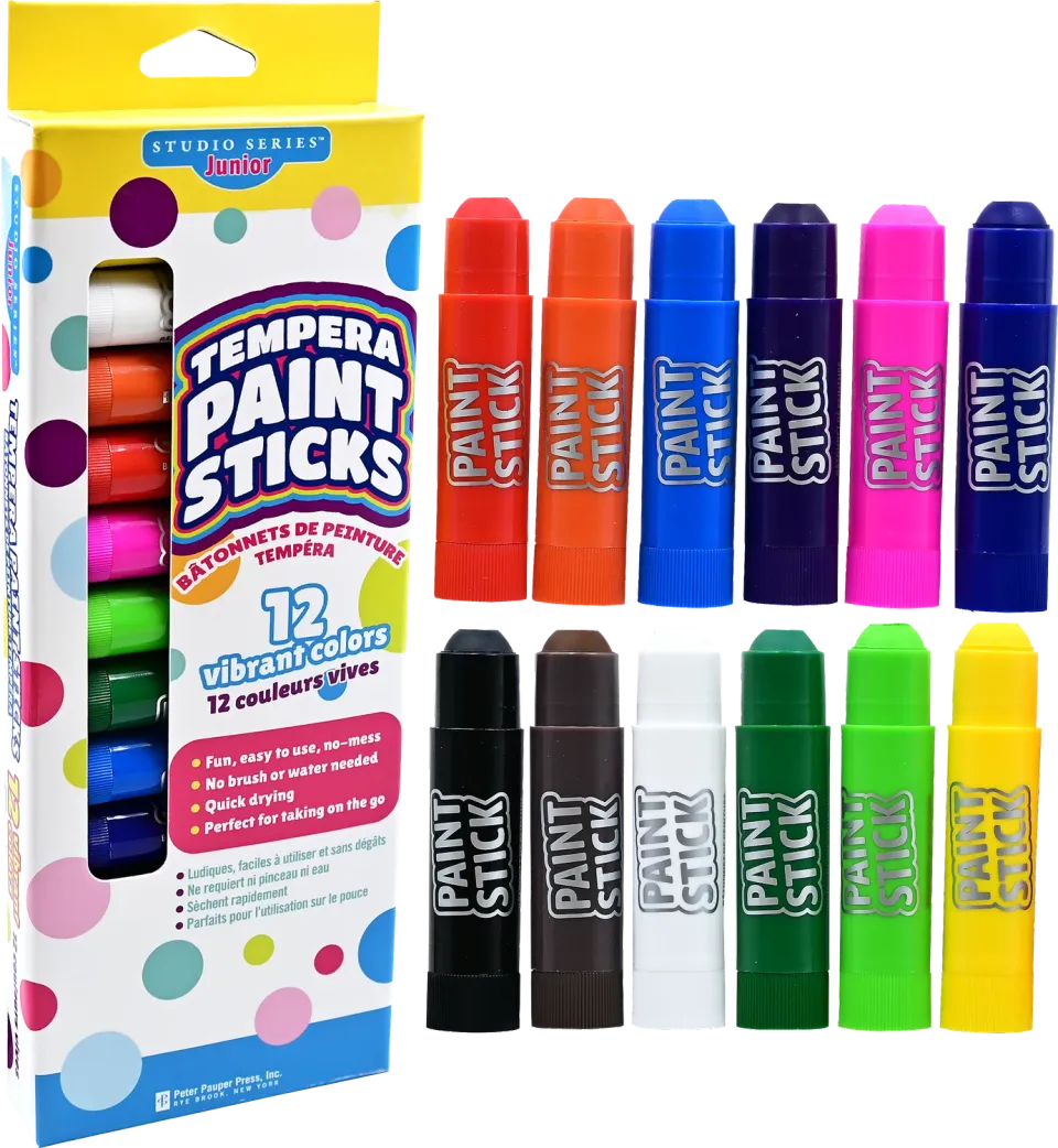 Peter Pauper Press Studio Series Junior temperastifter 12-pakning