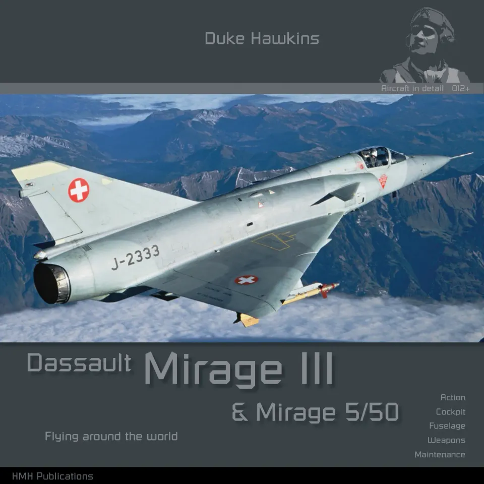 Duke Hawkins Dassault Mirage III/5/50 bok