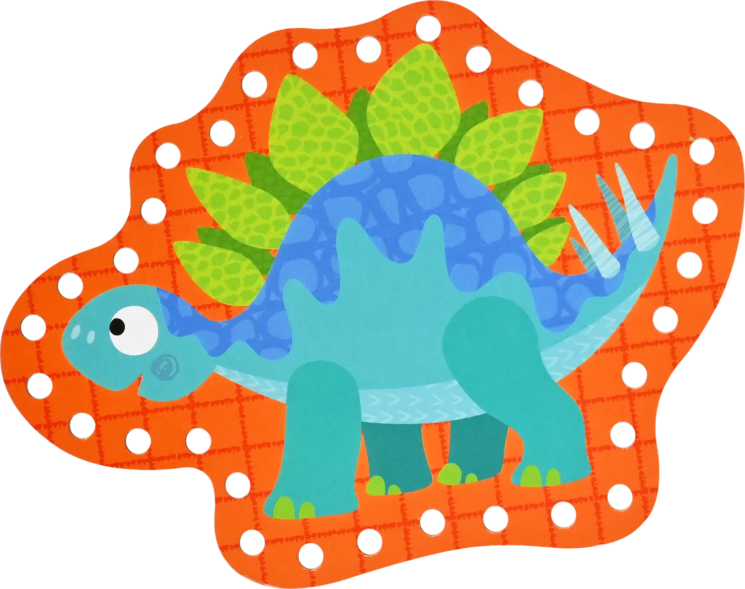 Peter Pauper Press Dinosaurs lissesett 6 kort med snor