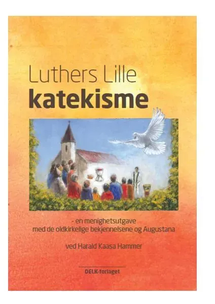 DELK-forlaget Luthers Lille katekisme bok innbundet