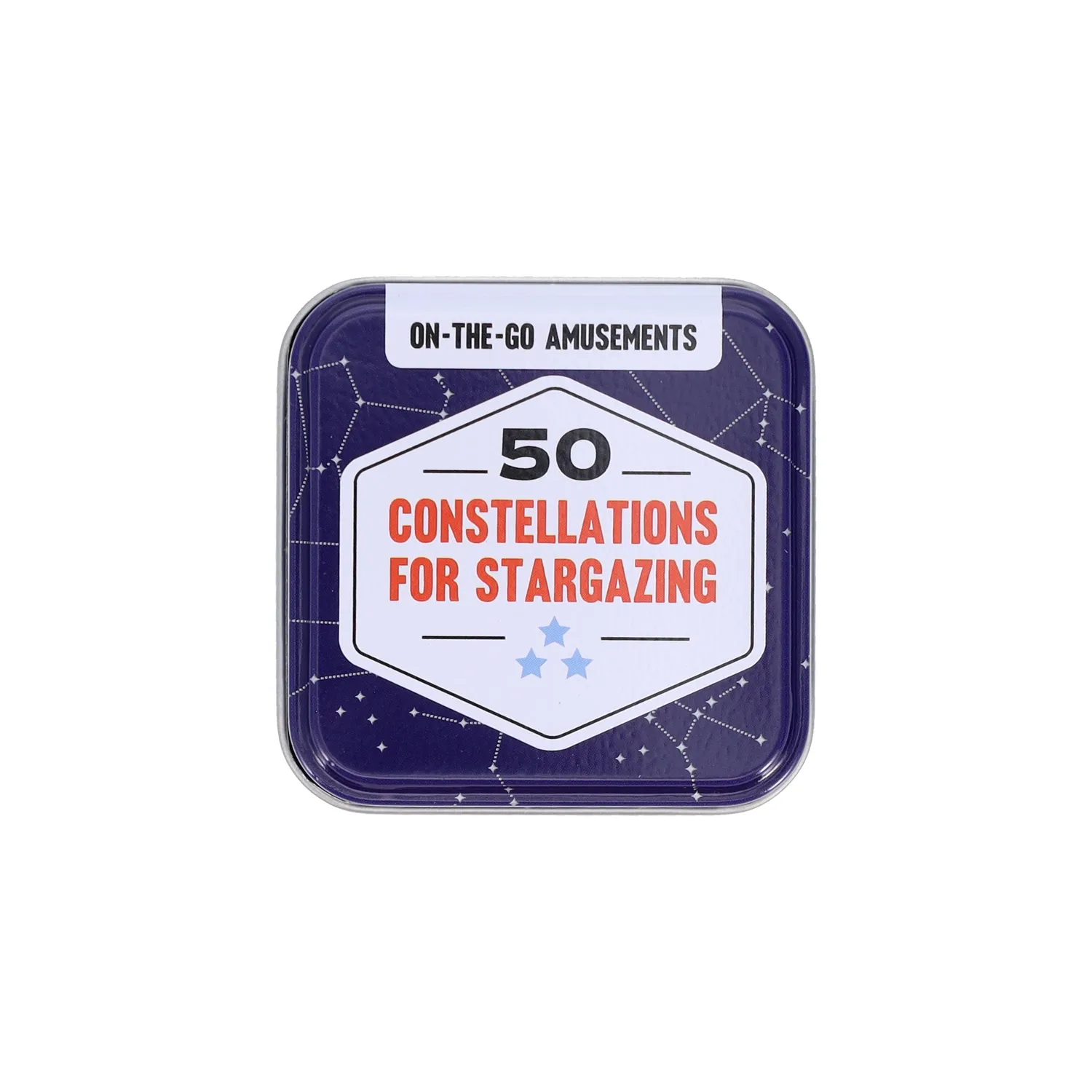 On-the-Go 50 Constellations kort stjernekikking boks