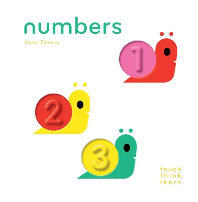 Chronicle TouchThinkLearn Numbers pappbok taktil tall