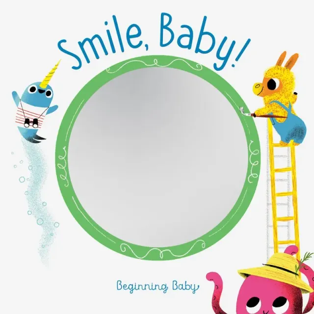 Abrams & Chronicle Books Beginning Baby Smile Baby pekebok speil