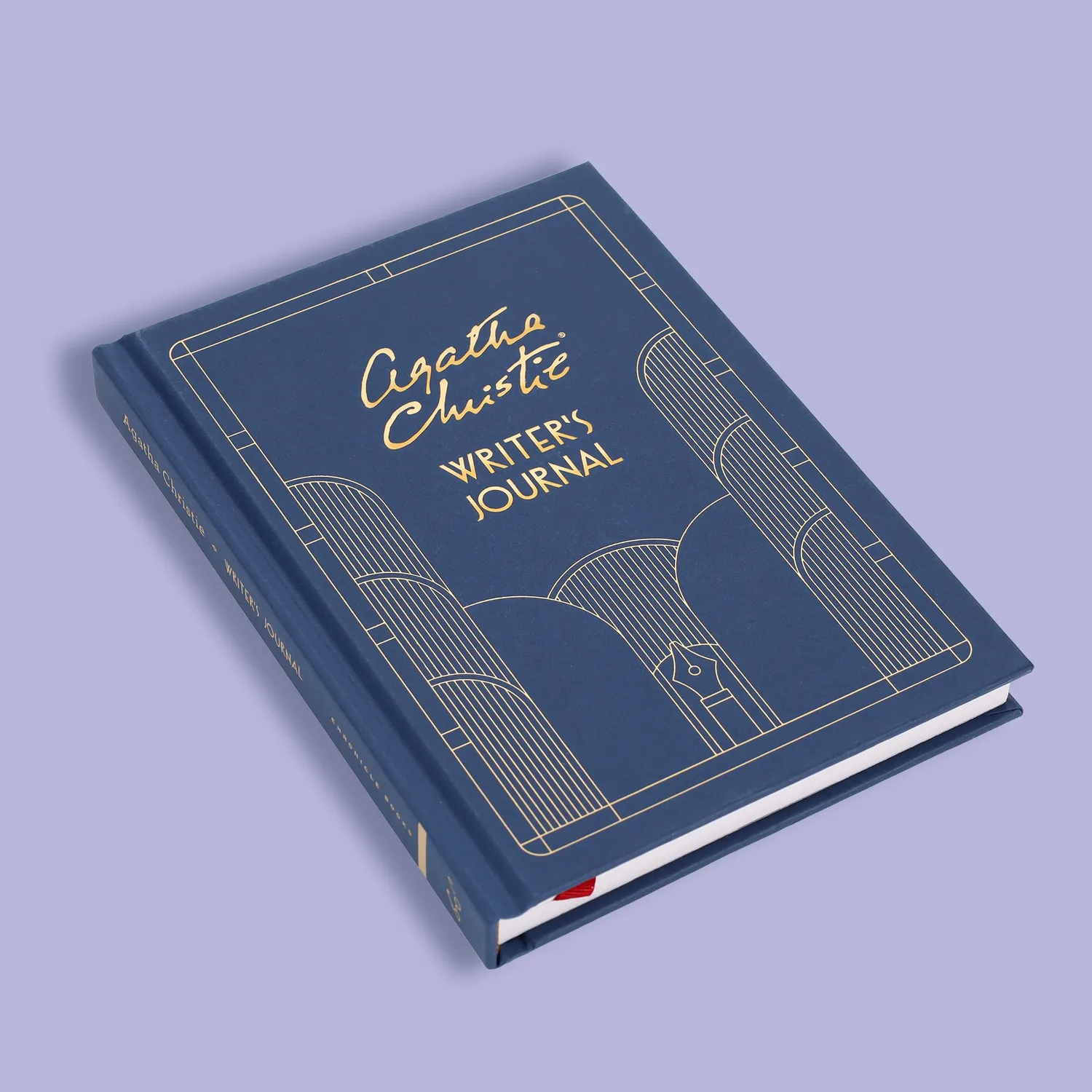 Chronicle Books Agatha Christie Writer's Journal notatbok linjert