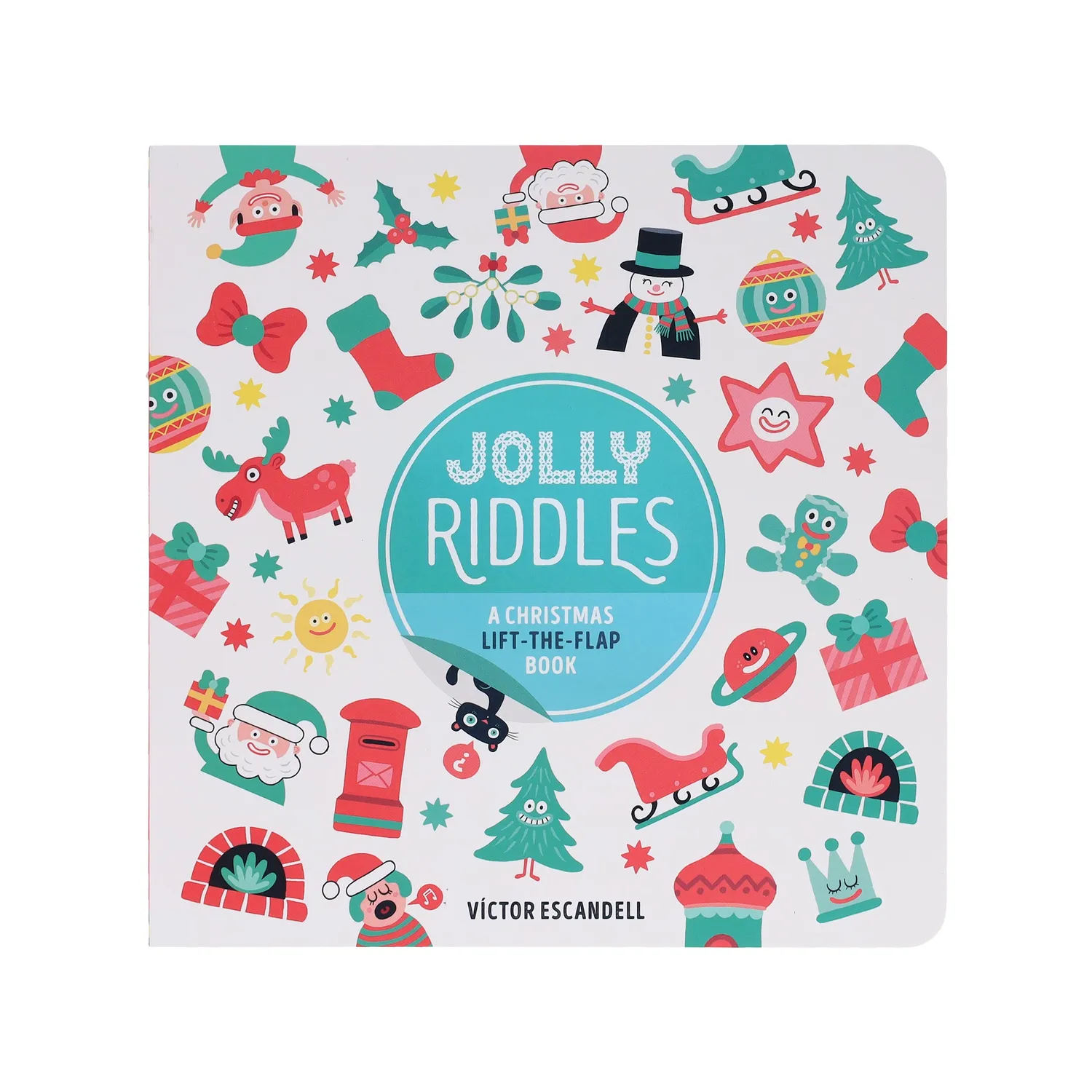 Chronicle Books Jolly Riddles klaffebok julebok