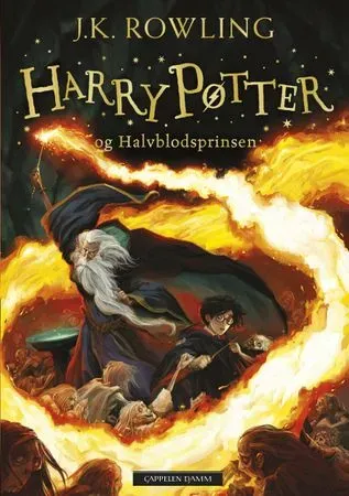 Bokia Harry Potter og Halvblodsprinsen innbundet bok pent brukt
