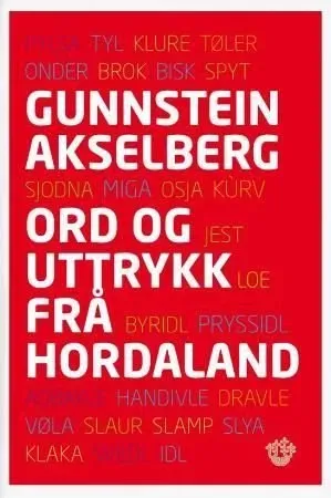 Bokia Ord og uttrykk frå Hordaland bok innbundet