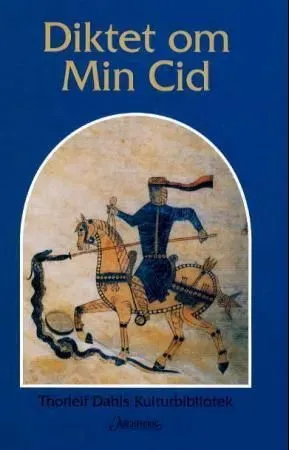 Bokia Diktet om Min Cid innbundet bok slitt