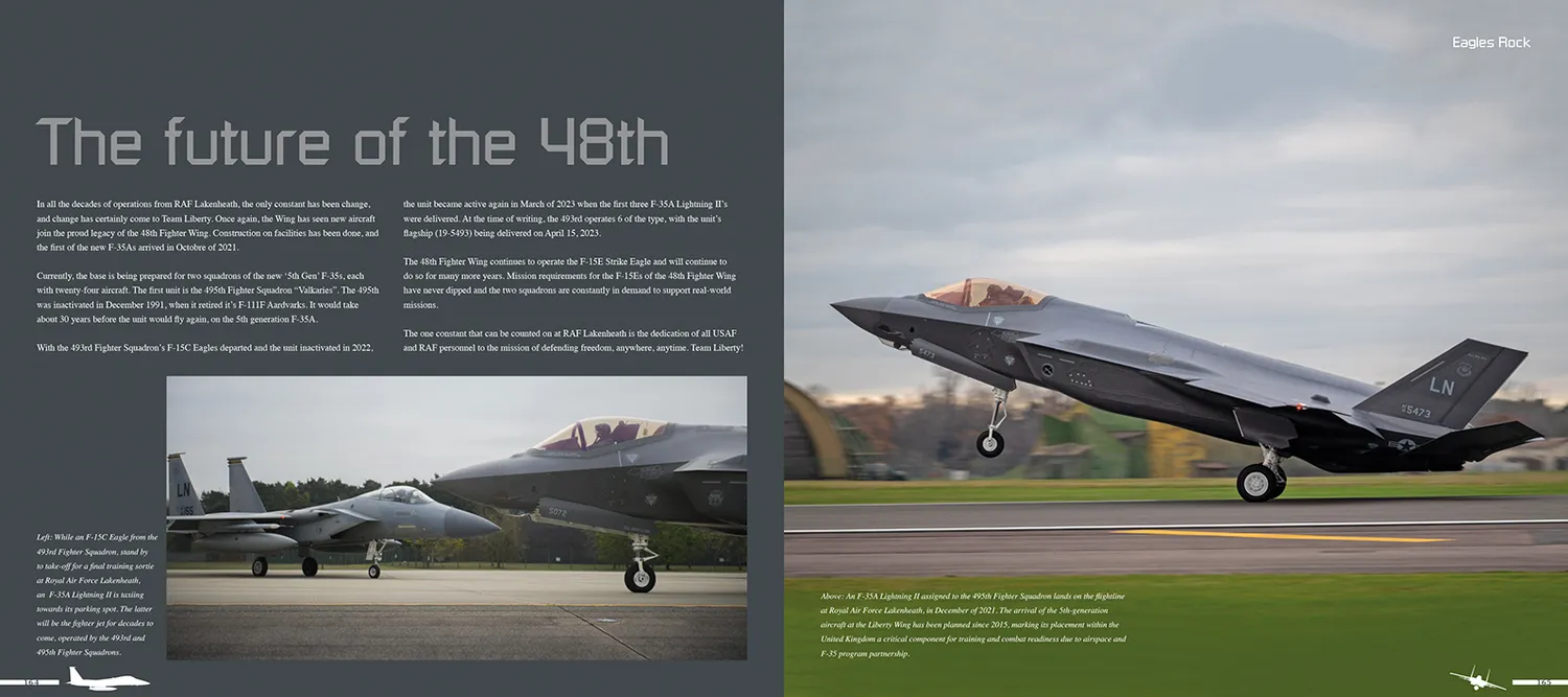 Duke Hawkins Eagles Rock bok innbundet F-15 172 sider