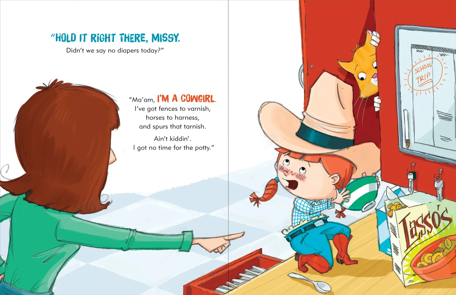 Peter Pauper Press This Cowgirl pottetrening bildebok 40 sider