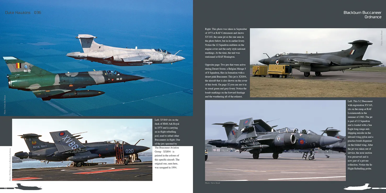 Duke Hawkins Blackburn Buccaneer bok for modellbyggere