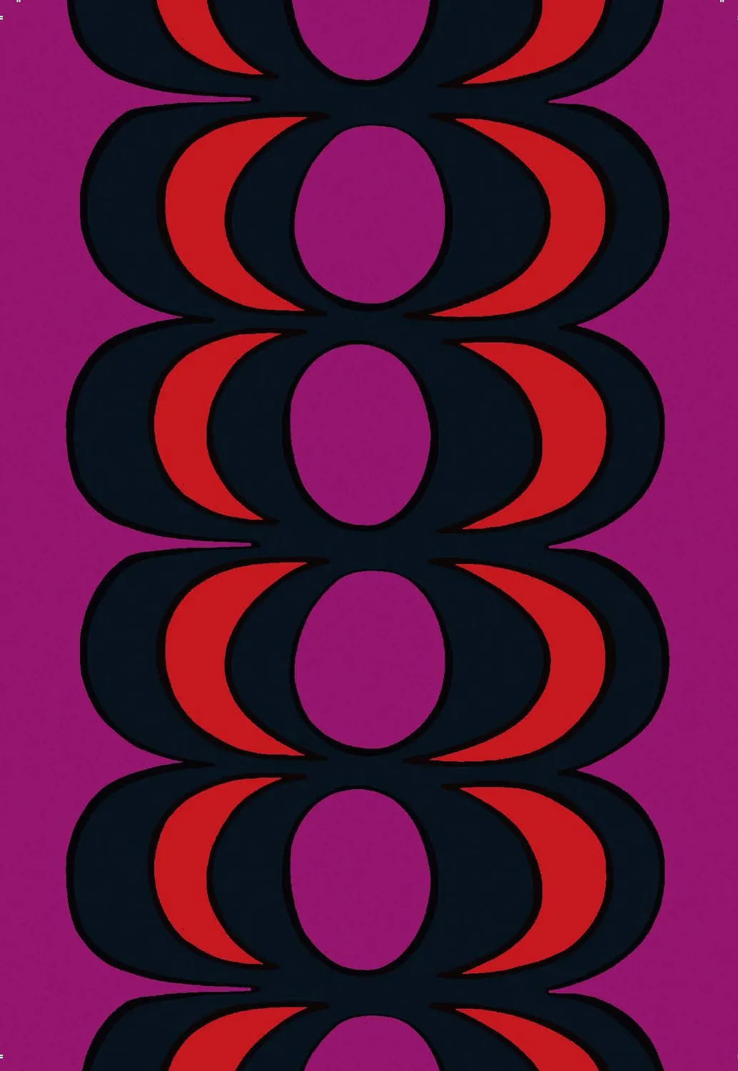 Marimekko 50 Postcards postkortsett 50 mønstre gave